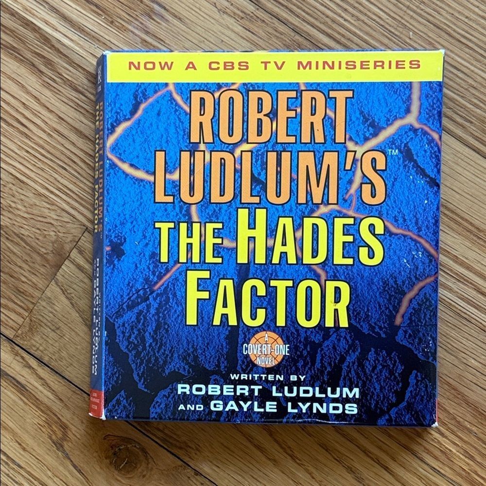 “The Hades Factor” by Robert Ludlum on Audiobook CD!